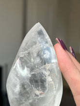 Load image into Gallery viewer, Brazilian Clear Quartz Flame - Imperfect
