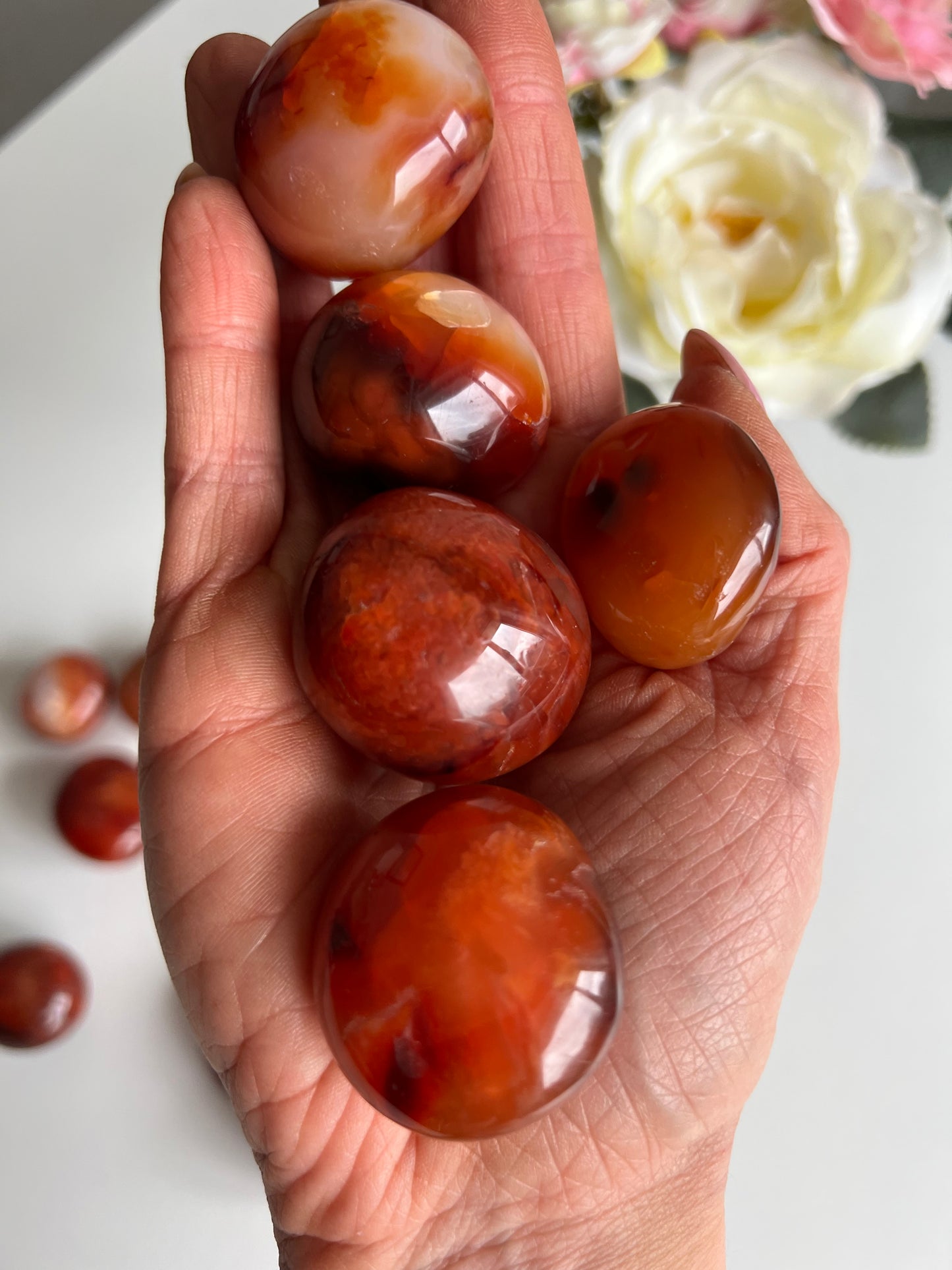 Carnelian Pebbles