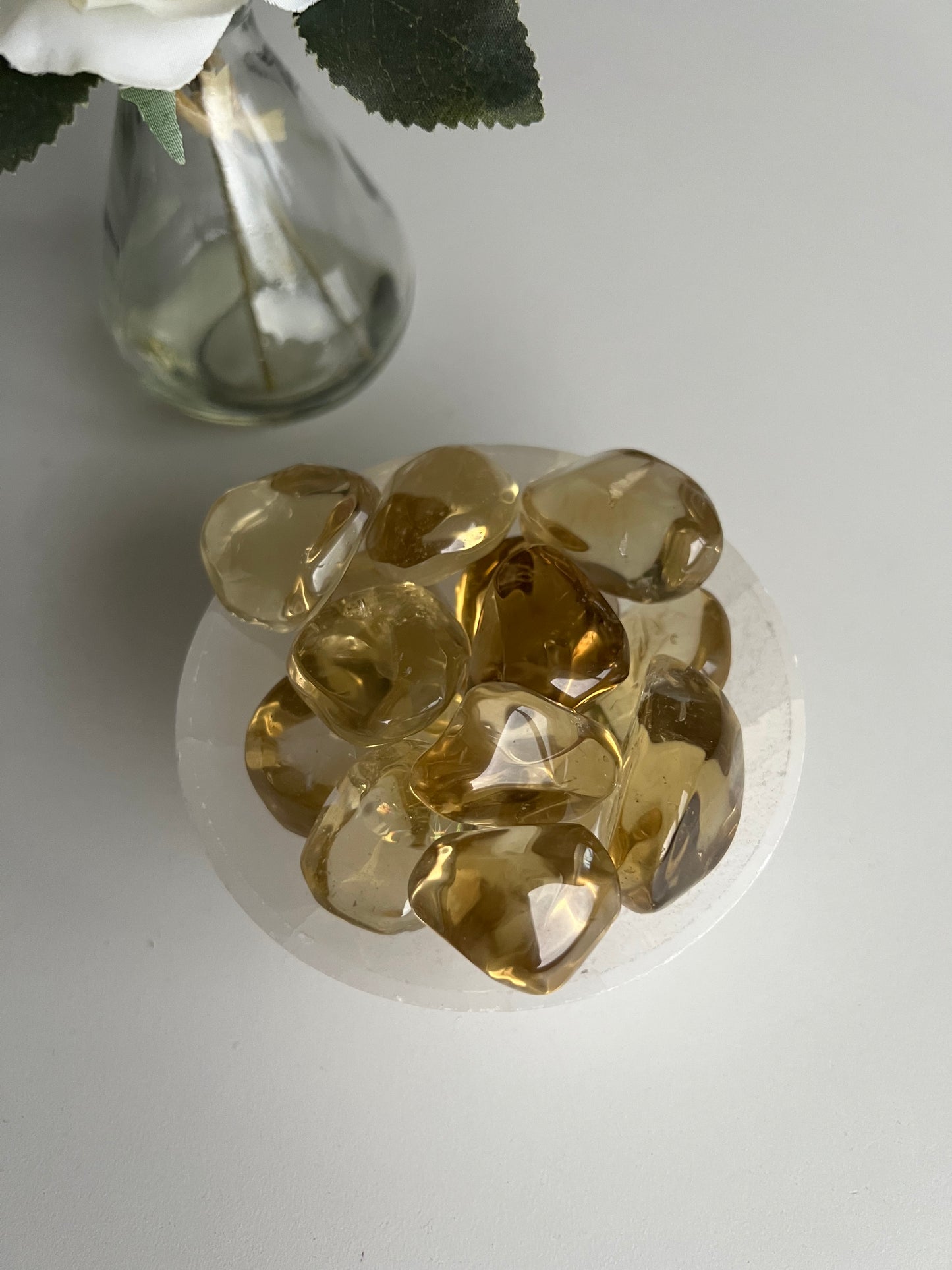 Large Natural Citrine Tumbles
