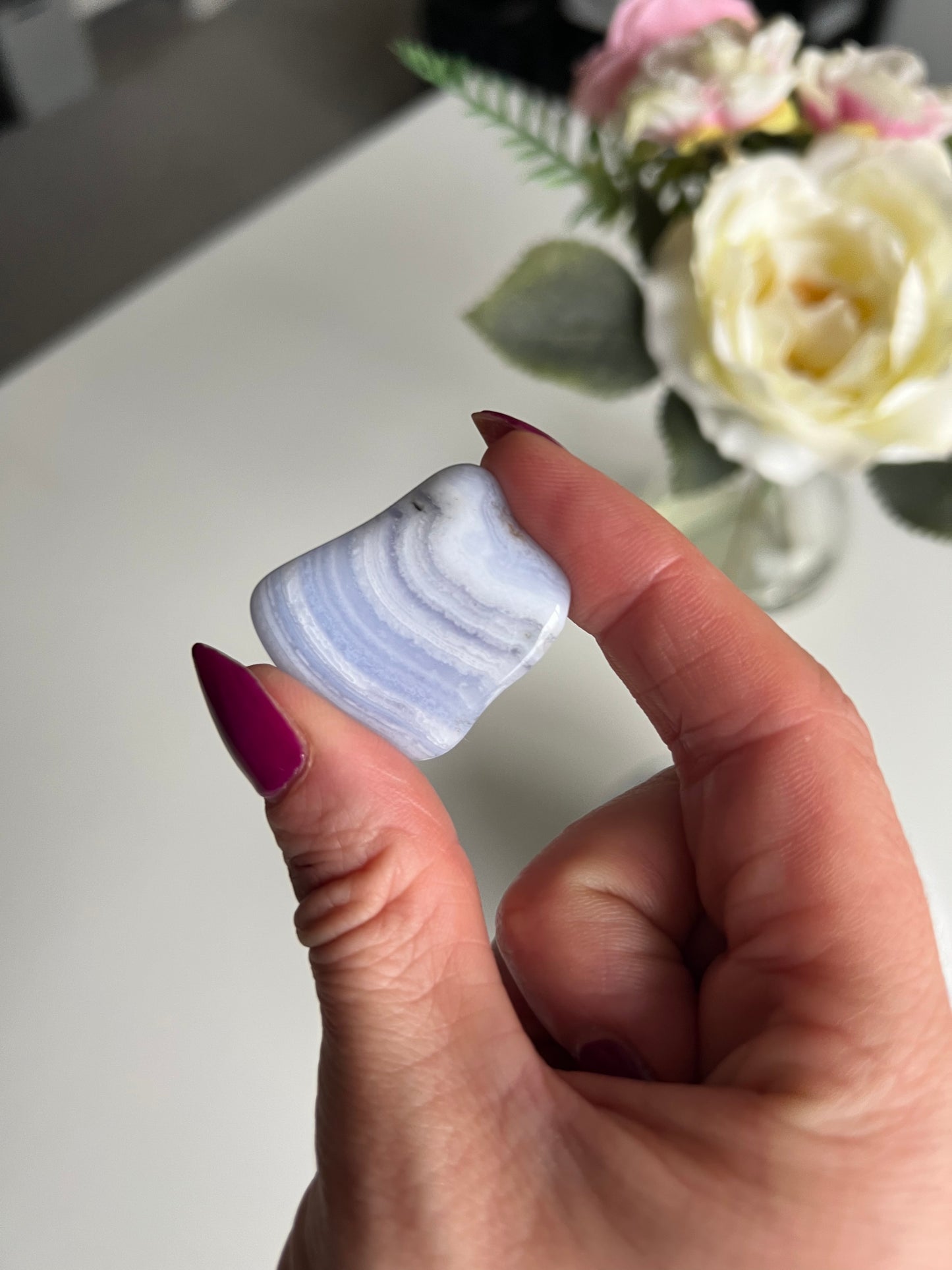 Blue Lace Agate Tumbles