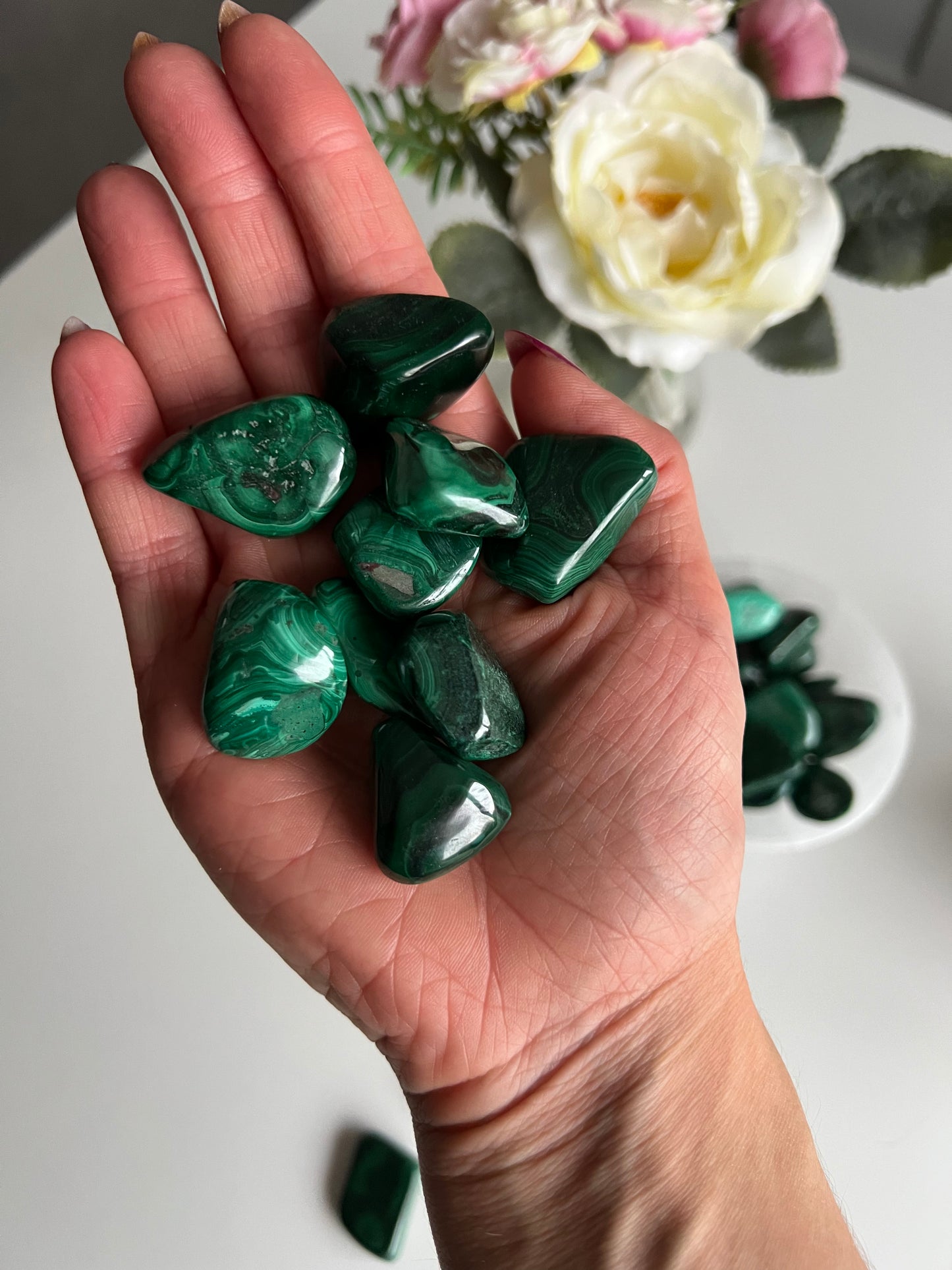 Malachite Tumbles
