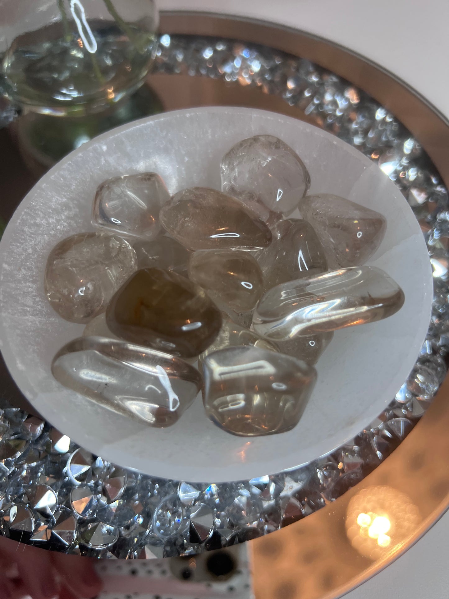 Tiny Natural Citrine Tumbles