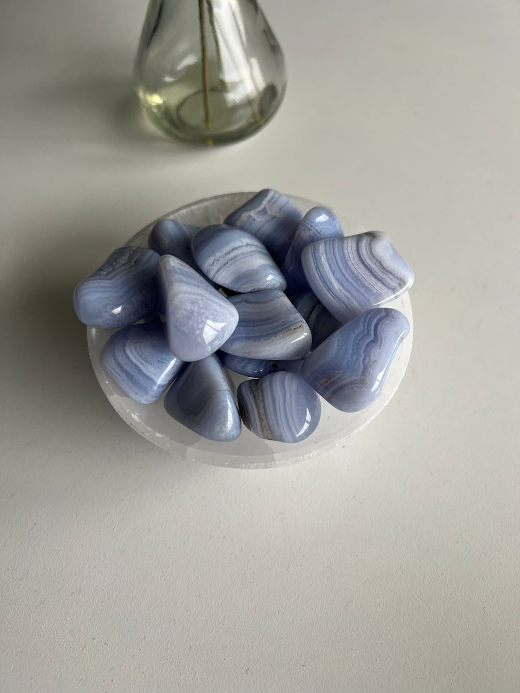 Blue Lace Agate Tumbles