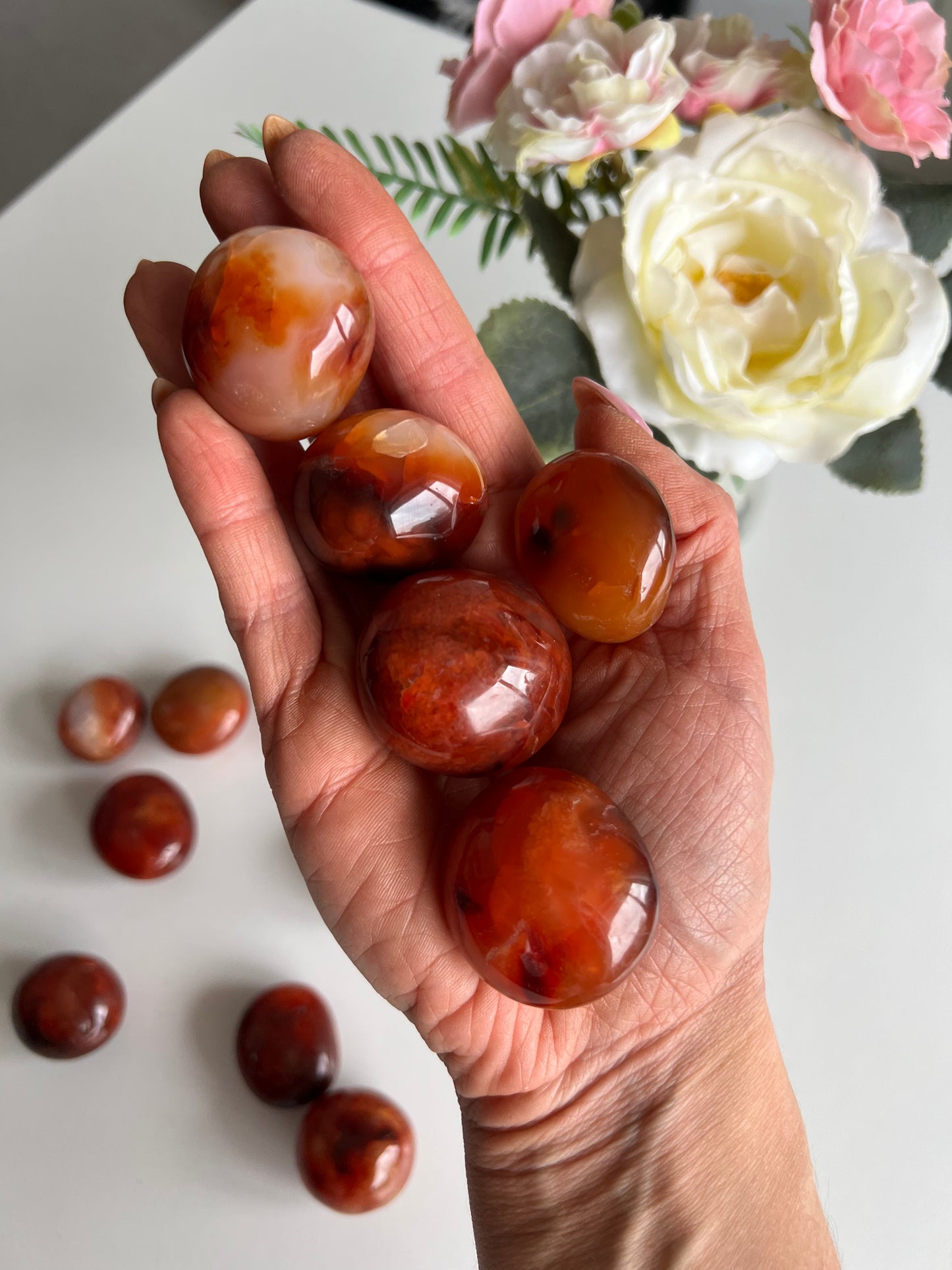 Carnelian Pebbles